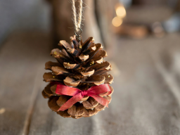 Pinecone ornament detail thumbnail